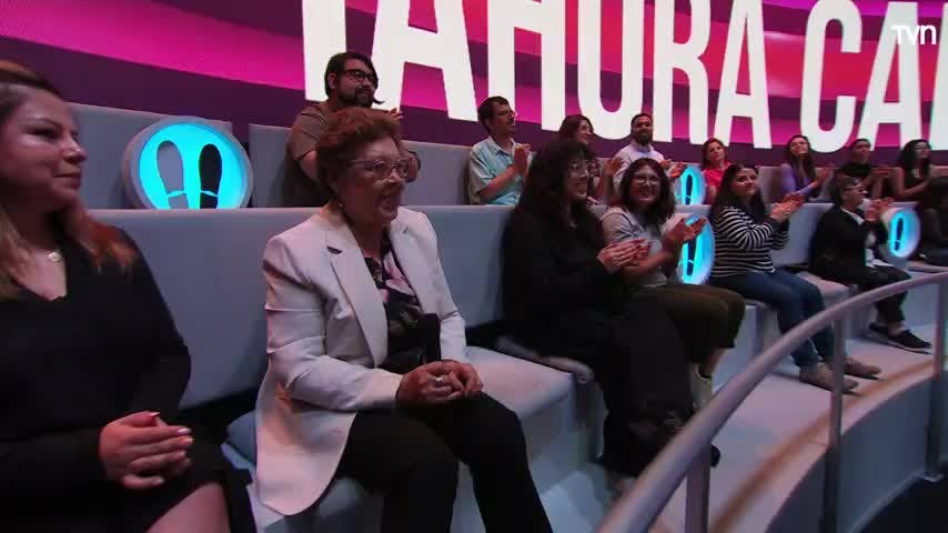 "Que gane el perkin": la arenga de una abuelita a su nieto en "Ahora Caigo"