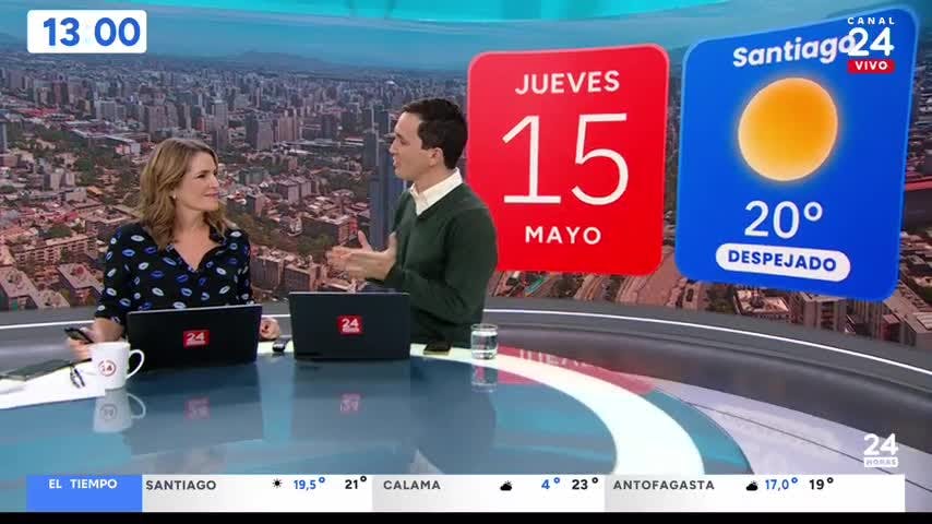 24 Horas al Día - jueves 15 de mayo 2025