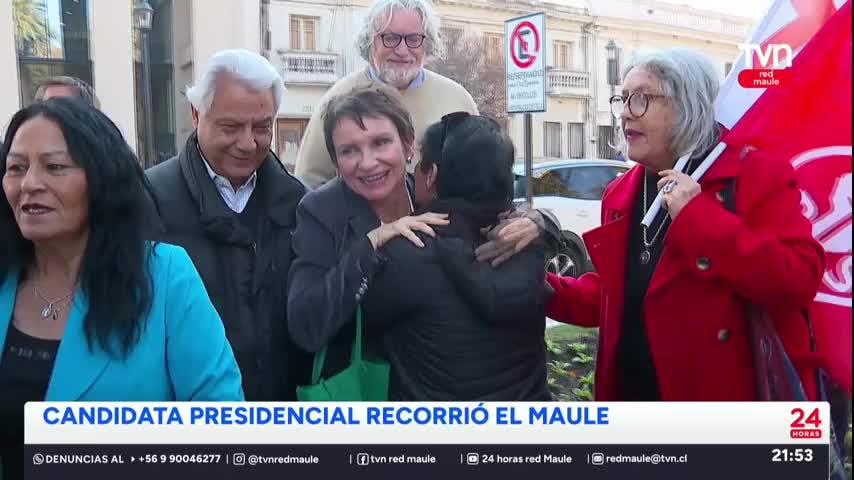 Carolina Tohá recorrió el Maule