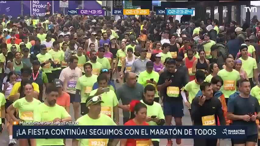 Revive el Maratón de Santiago 2025 en TVN