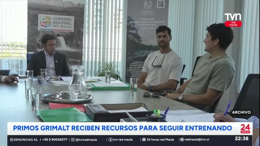 Primos Grimalt reciben recursos para seguir entrenando