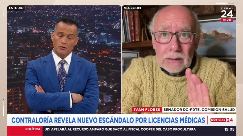 Senador Flores e informe sobre viajes de funcionarios públicos durante licencia médica: “Es fraude al Fisco claramente”