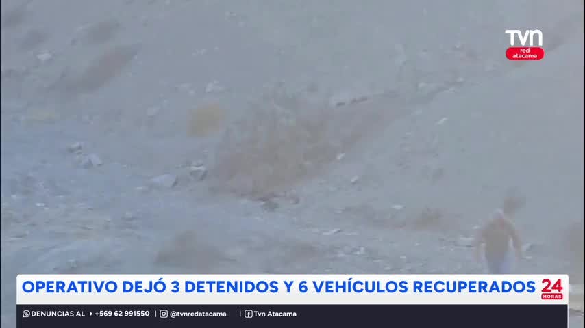 Operativo Binacional dejó tres detenidos
