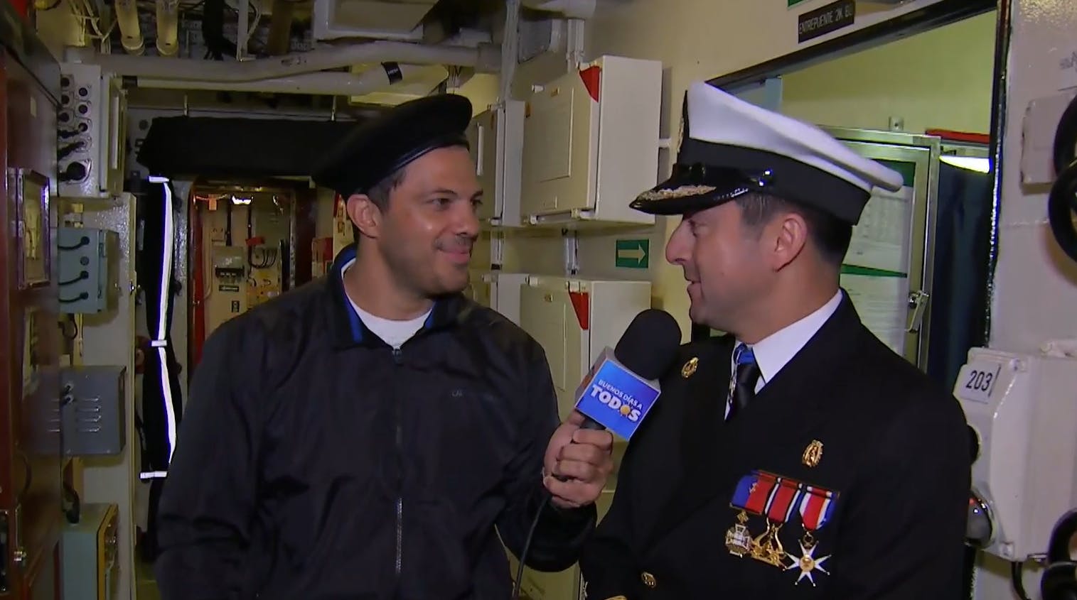 Así es la vida al interior de la fragata Almirante Cochrane 