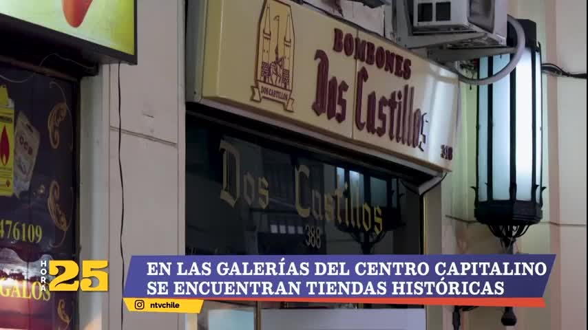 En Hora 25: Recorrimos las galerías de Santiago Centro