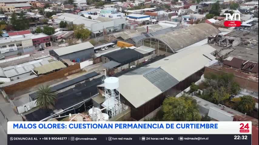 Malos olores: Cuestionan permanencia de curtiembre en Talca