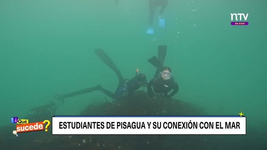 Escuela de Pisagua imparte taller de buceo en costas protegidas