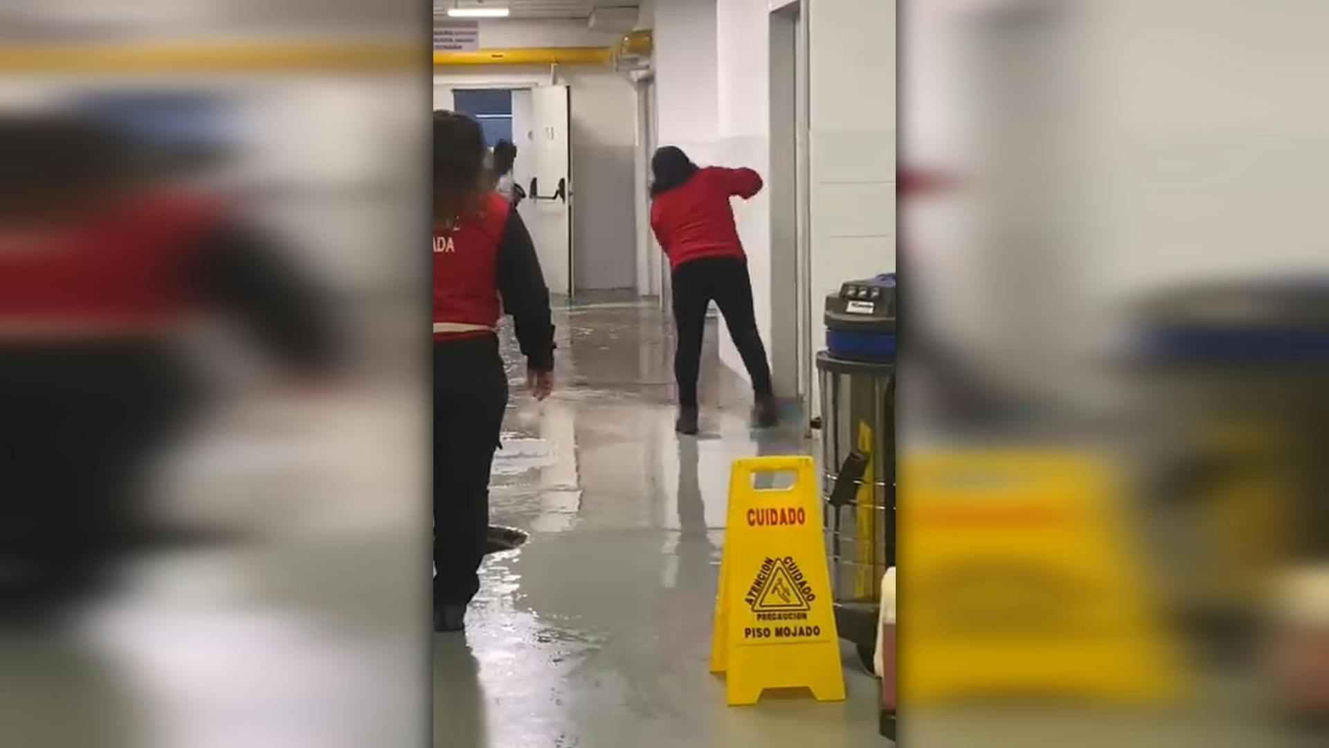 Confirman nueva fuga de agua en el Hospital regional de Antofagasta.