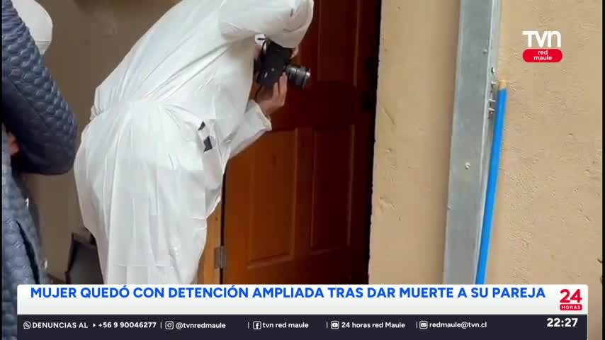 Mujer dio muerte a su pareja en Talca