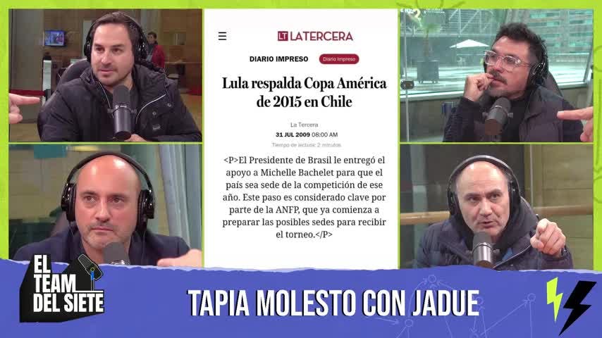 Fernando Tapia desenmascara a Sergio Jadue | El Team del Siete | capítulo 47 | 2025-05-26