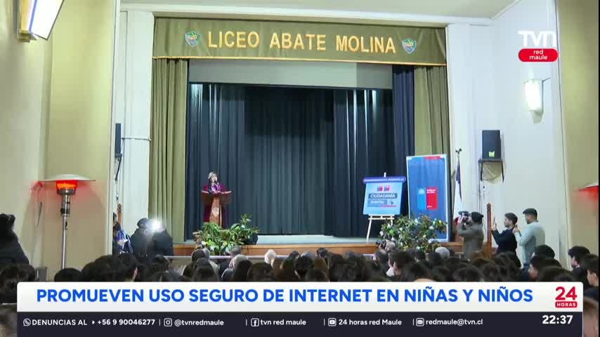 Promueven uso seguro de celulares e internet