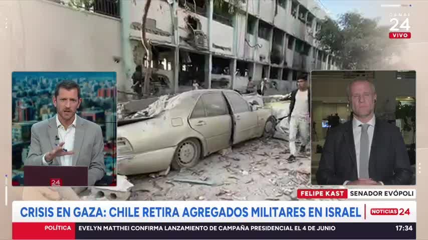 Senador Kast: “Lo que hace el Presidente Boric a Israel le importa cero”