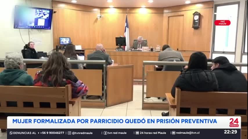 Prisión preventiva para imputada de parricidio