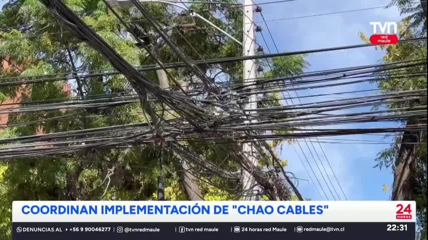 Implementación de norma "Chao cables"