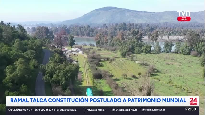 Ramal Talca Constitución podría ser patrimonio mundial