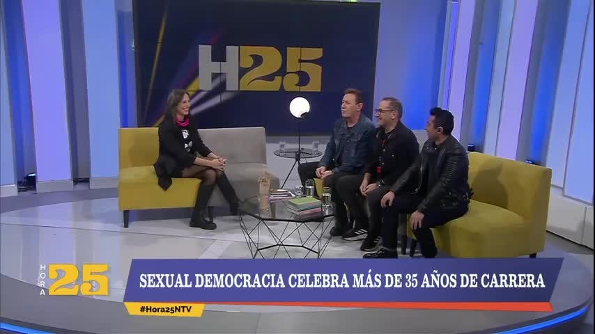 En Hora 25: "Sexual Democracia" celebra más de 35 años de carrera