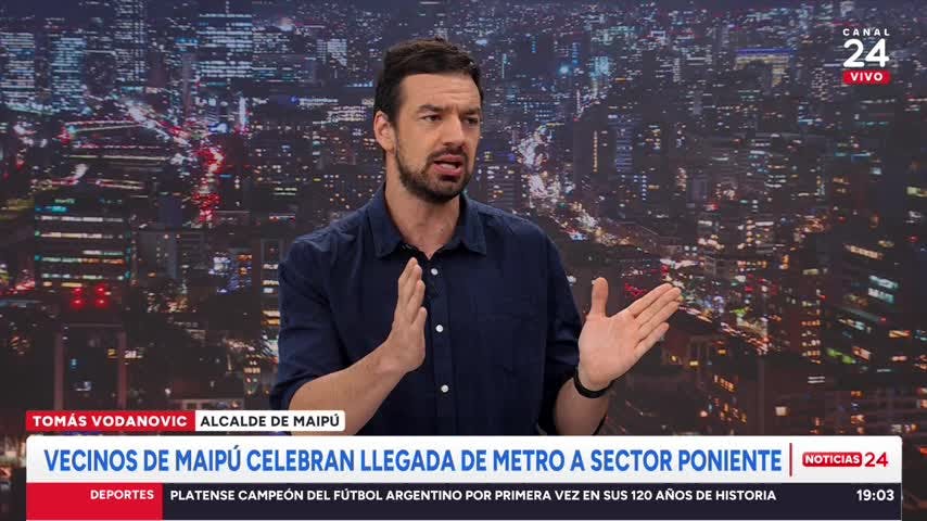 Alcalde Vodanovic: “Todos los candidatos del oficialismo representan de una u otra manera una continuidad a este gobierno”