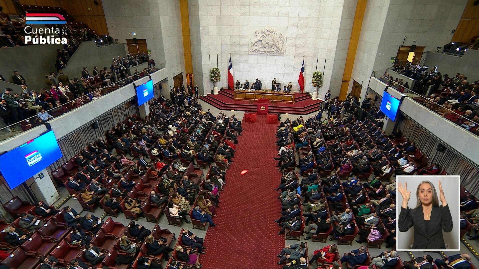 Parlamentarios regionales reaccionan ante cuenta pública presidencial