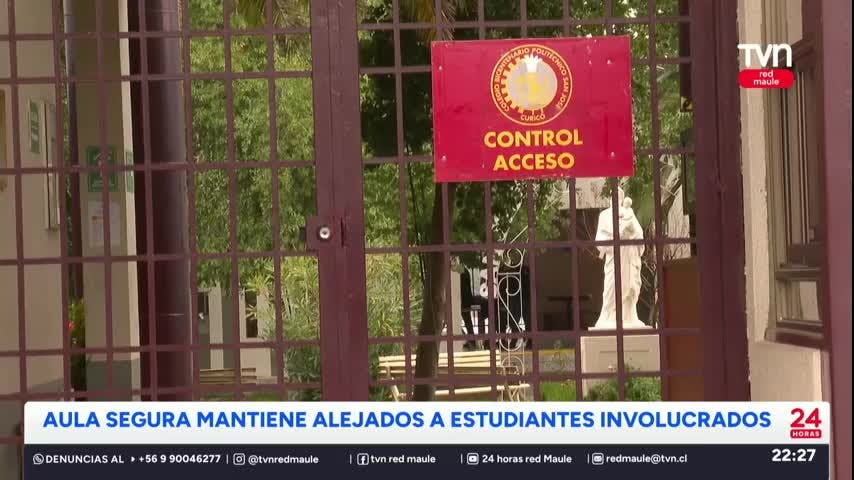 Estudiante ingresó arma a politécnico de Curicó
