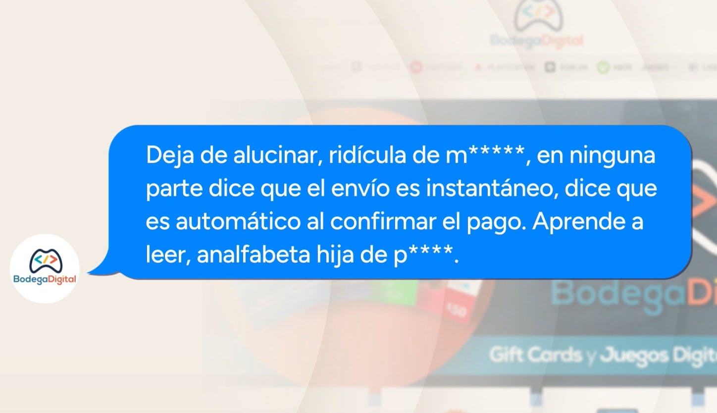 "Aprende a leer, analfabeta": Así respondía empresa a clientes