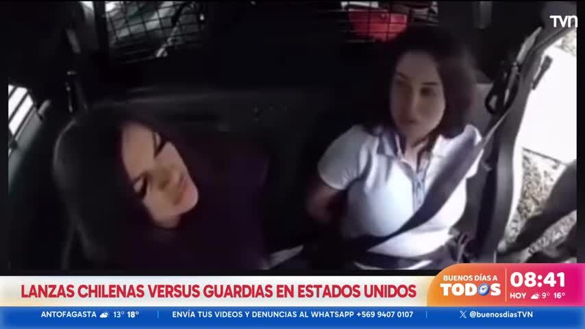 El sorprendente diálogo de lanzas chilenas detenidad en EE.UU.