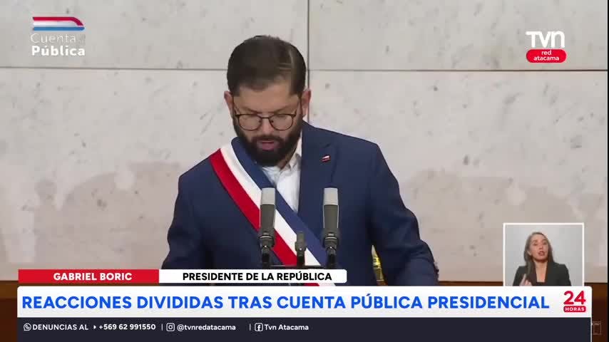 La última Cuenta Pública del Presidente Boric