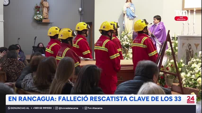 Fallece rescatista clave de los “33”