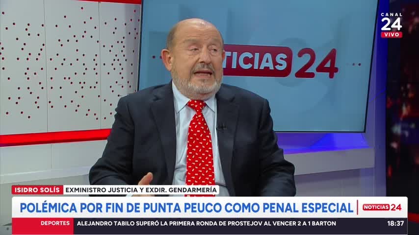 Isidro Solis y transformación de Punta Peuco: “No es un anuncio que vaya a remecer el sistema penitenciario”