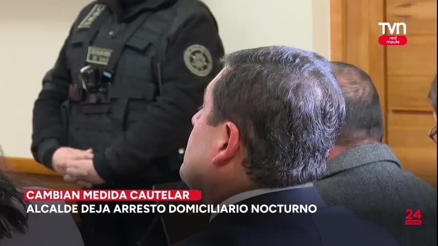 Alcalde de Linares dejará el arresto domiciliario nocturno