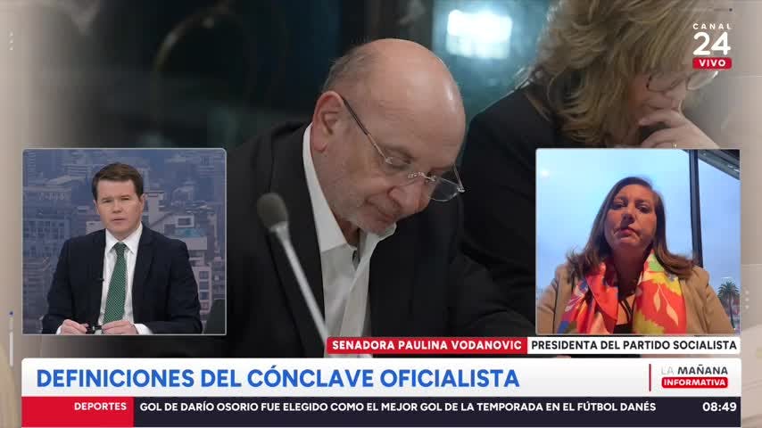 Vodanovic por apoyo DC a Tohá: "Entienden de hacer frente a una derecha regresionista"