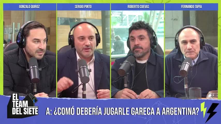 TAPIA "PARA MI VIDAL DEBERÍA SALIR DE LA ONCENA" - El Team del Siete