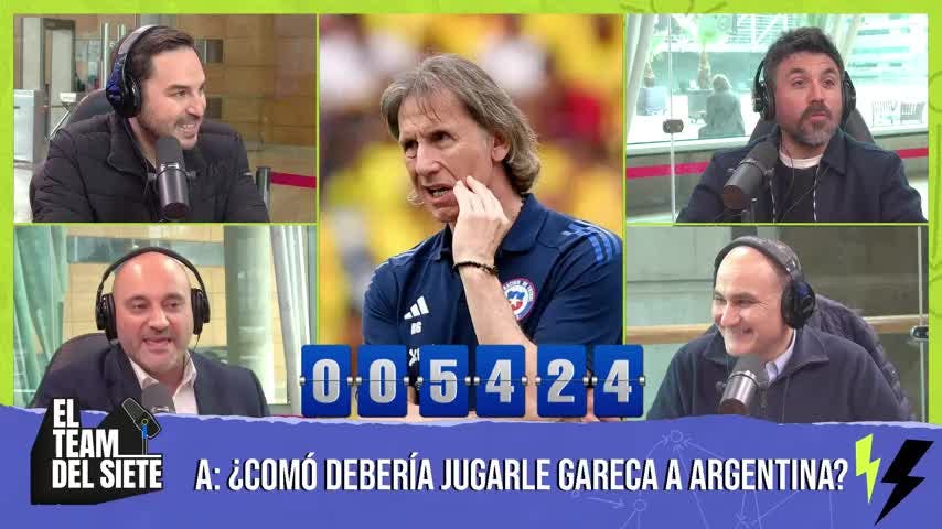 ¿Comó debería jugarle Gareca a Argentina?- El Team del Siete