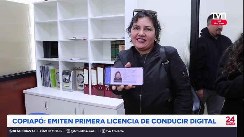 Entregan las primeras licencias de conducir digital
