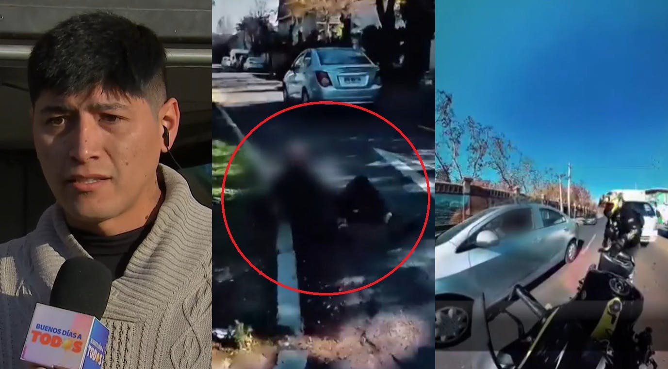 Habló motorista que persiguió a mujer que atopelló a adulto mayor