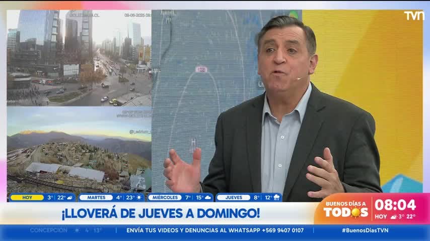 ¡Se viene la lluvia! Anuncian un "tren de sistemas frontales" 