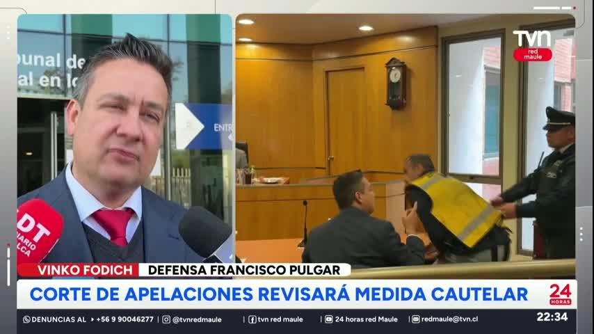 Corte de Apelaciones debe ratificar o no prisión preventiva