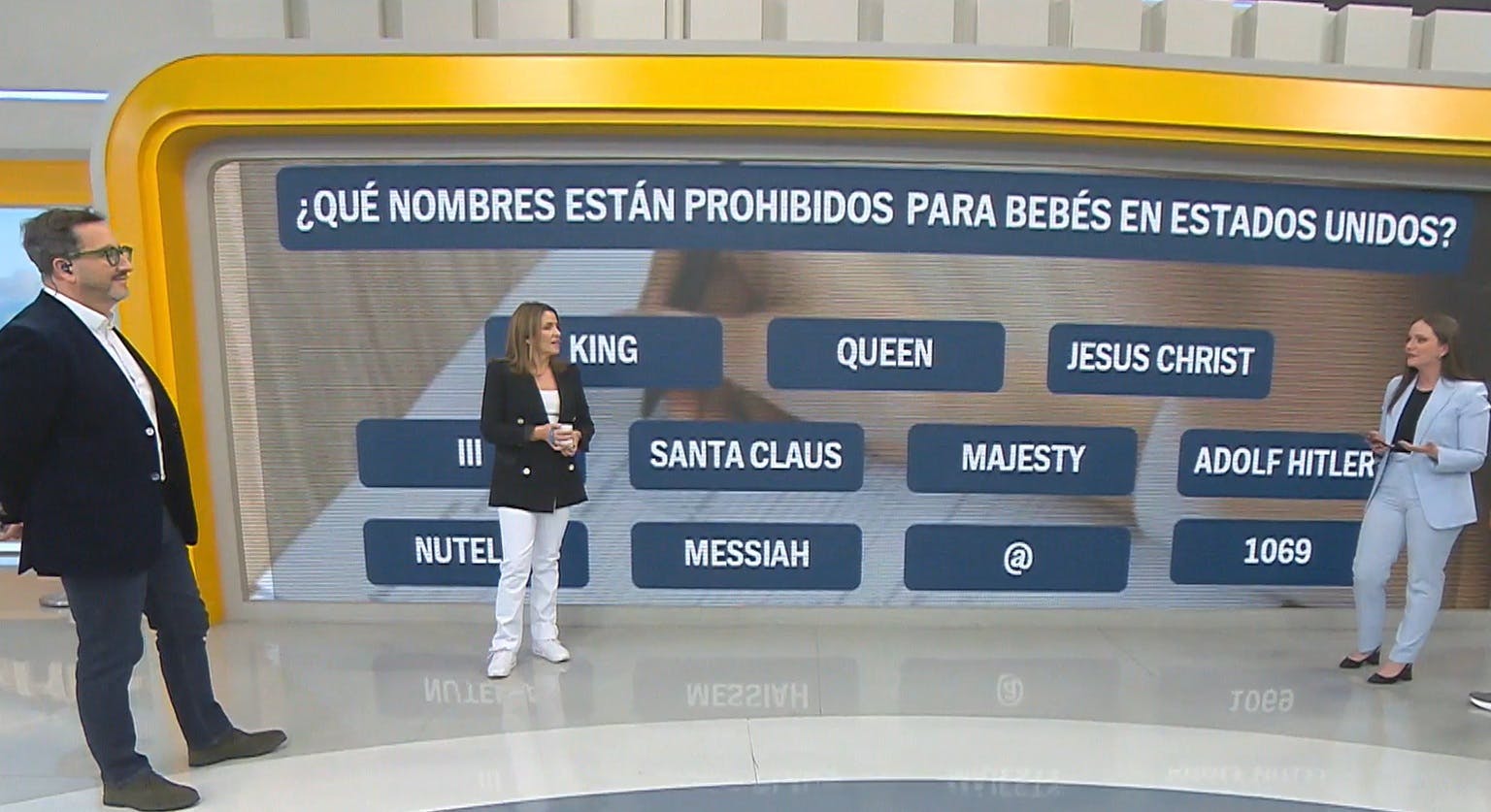 Estos son los nombres prohibidos en Estados Unidos