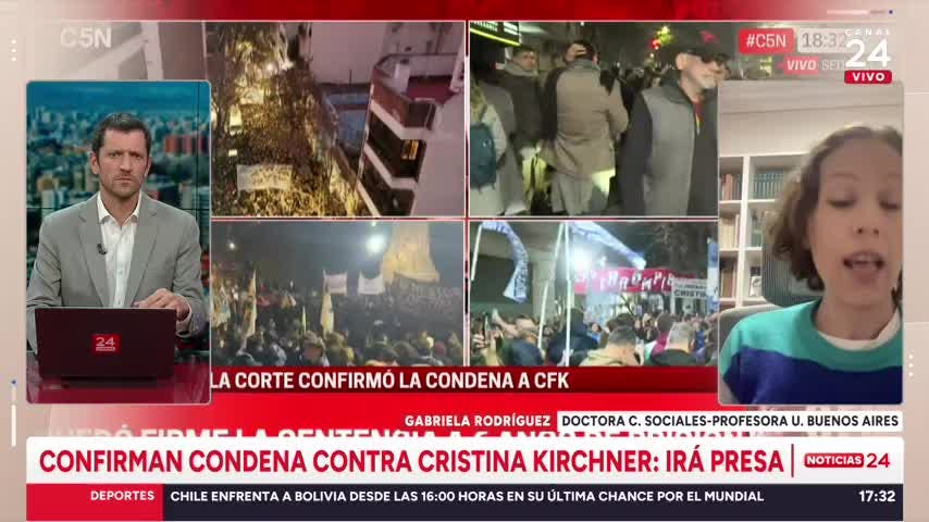 Ratifican fallo de prisión contra Cristina Fernández: “Le da espacio a la victimización”