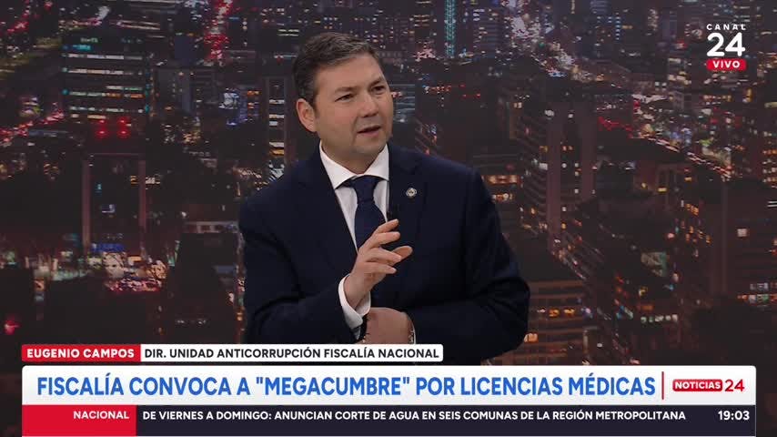 Fiscal Campos e investigación por uso fraudulento de licencias médicas: “Nuestras acciones están encaminadas para no haya impunidad”
