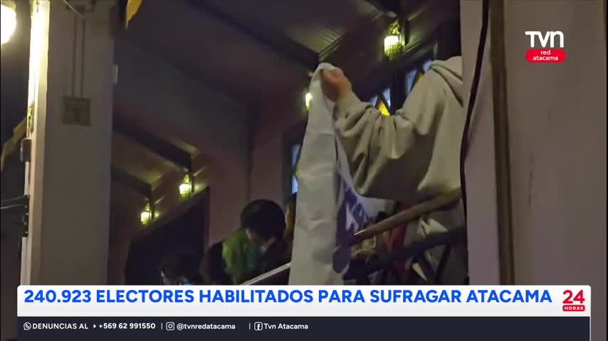 Primarias: Se habilitarán 30 locales de votación en Atacama