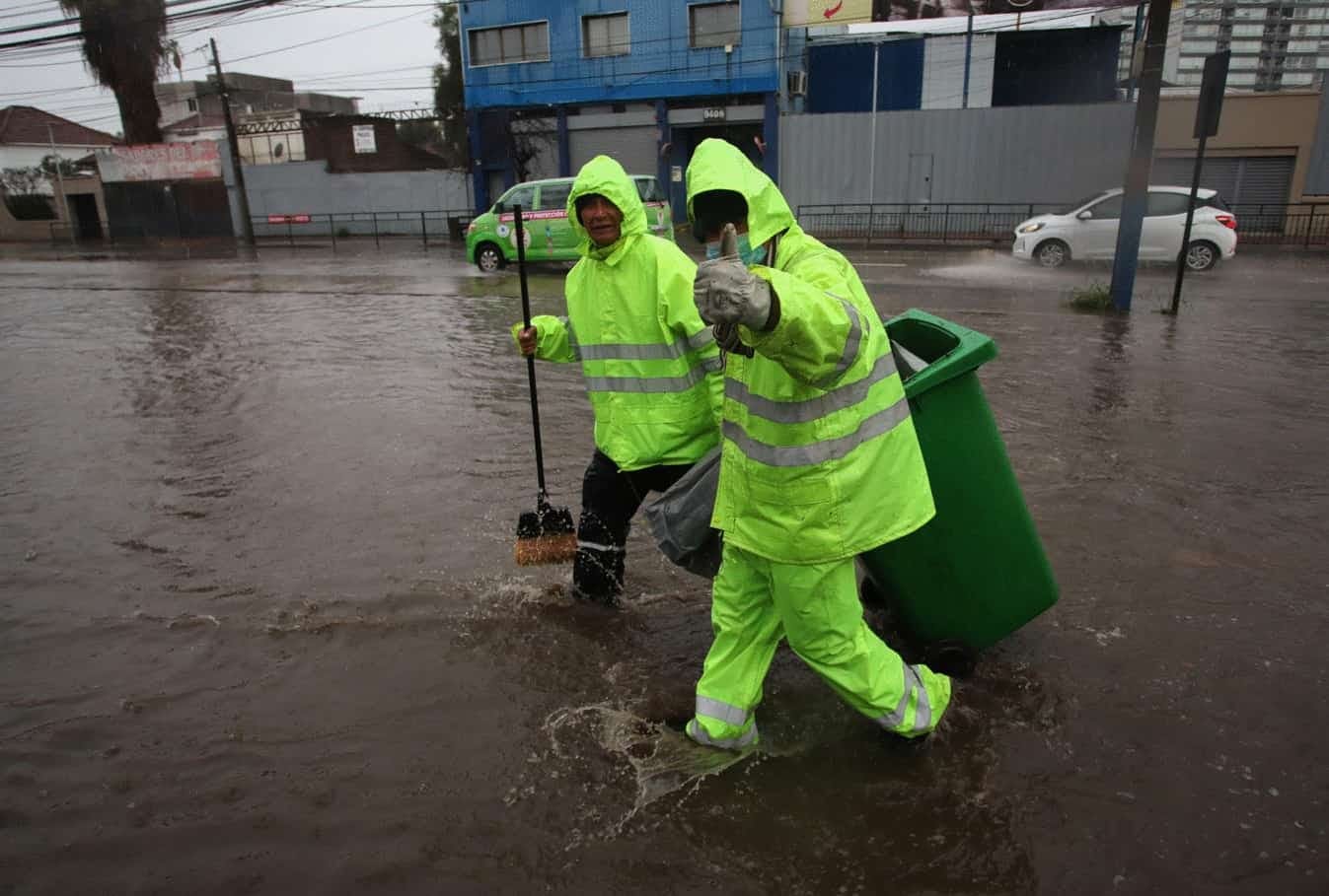 ¿Está Santiago preparado para la lluvia?