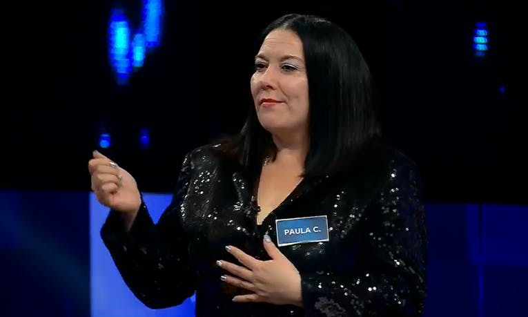 Ana Gabriel lo da todo en "The Floor Chile"