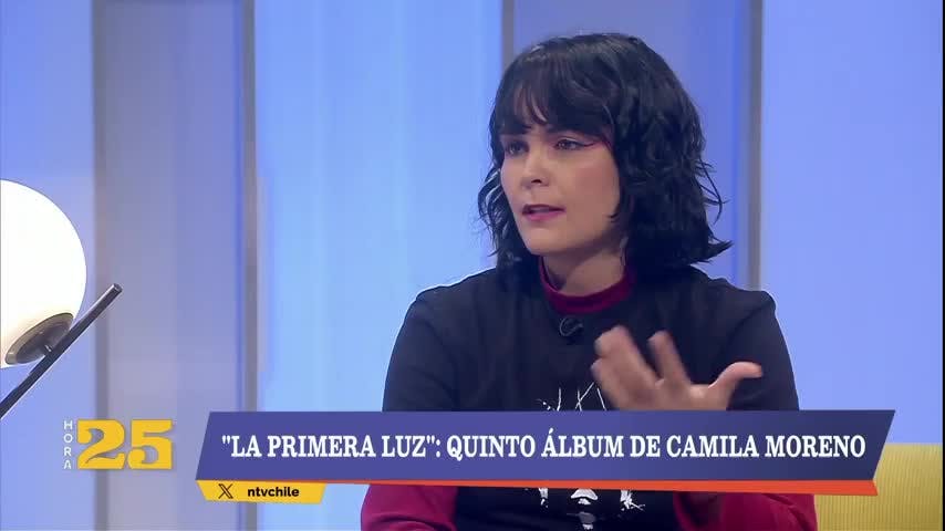 En Hora 25: La nueva música de Camila Moreno y sus próximos shows en vivo 