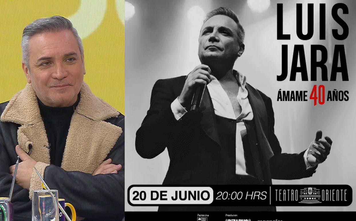 Luis Jara celebrará sus 40 años de carrera