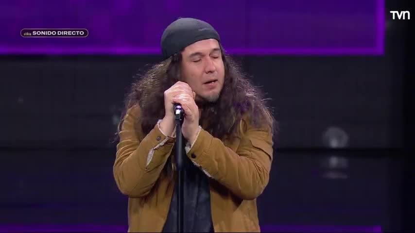 Alexis Sanhueza consiguió una oportunidad como Eddie Vedder