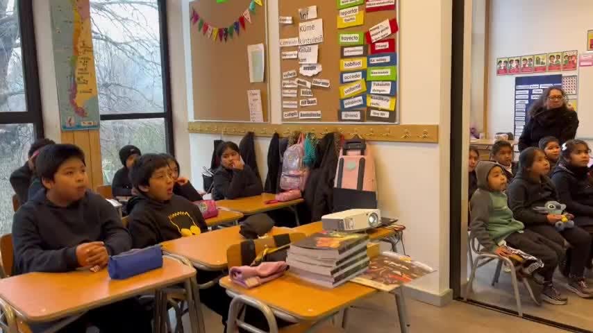 Alumnos de la escuela Quepuca-Ralco participaron en talleres del SAG
