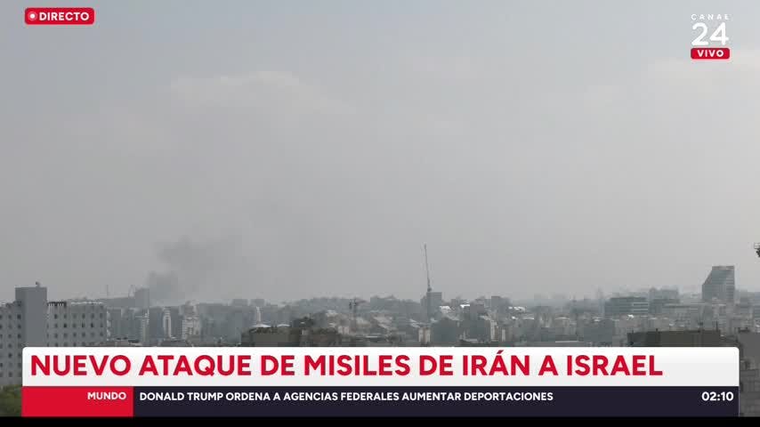 Sigue el conflicto en Medio Oriente: nuevo ataque de misiles de Irán contra Israel 
