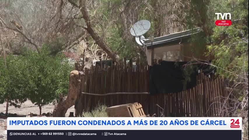 Imputados fueron condenados a más de 20 años de cárcel