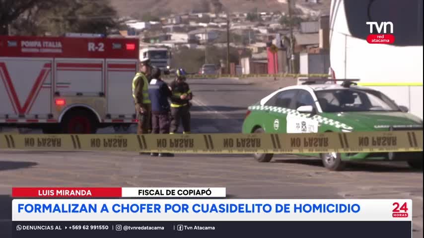 Chofer fue formalizado por cuasidelito de homicidio