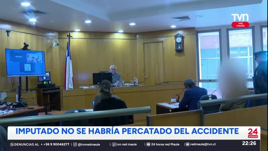 Arraigo nacional para conductor que atropelló a menor en Talca